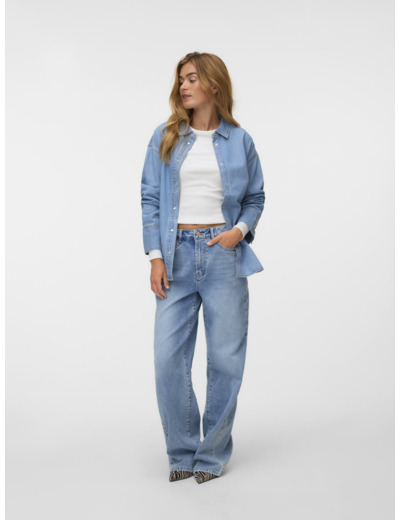 Oversize Fit Shirt Collar Long Sleeves (L/S)