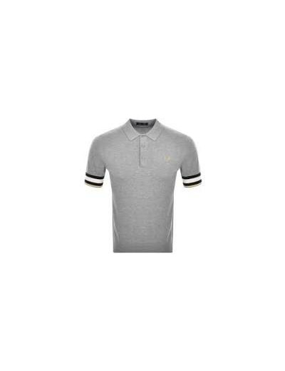 FRED PERRY Bold Cuff Neulepikeepaita