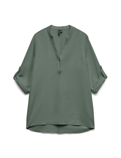 Loose Fit V-Neck 3/4 Sleeves (3/4)