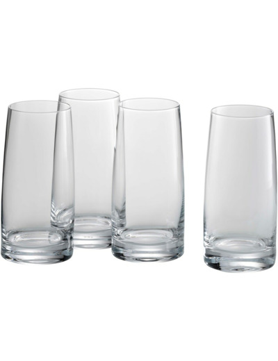 KINEO Long Drink Glass Set 4 pcs.