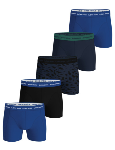 COTTON STRETCH BOXER 5p