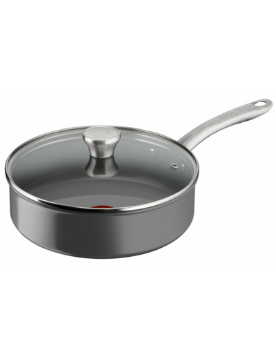 Renew+ Sautepan 24 cm w. lid Grey