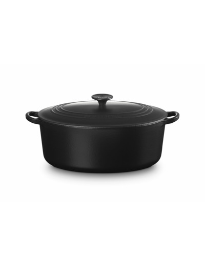 Emaloitu ovaali valurautapata 31CM / 6,3L