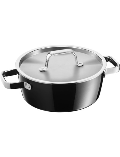 Fusiontec Aromatic LC 22 cm/ 3,1 l. w. lid, black