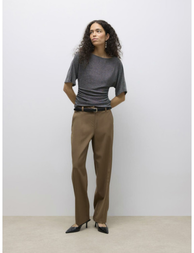 Relaxed Fit Boat Neck 2/4 Sleeves (2/4)