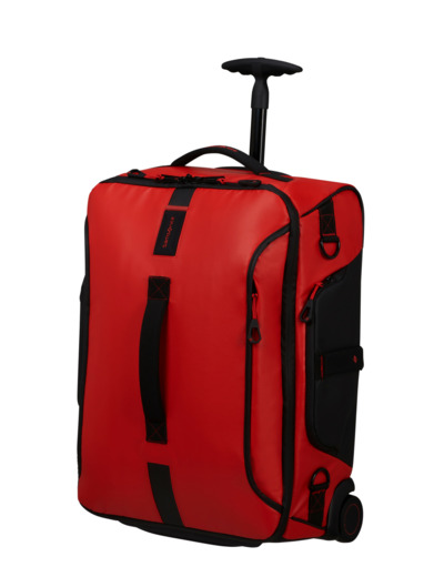 Paradiver wheeled duffle bag, flame red, 55 cm.