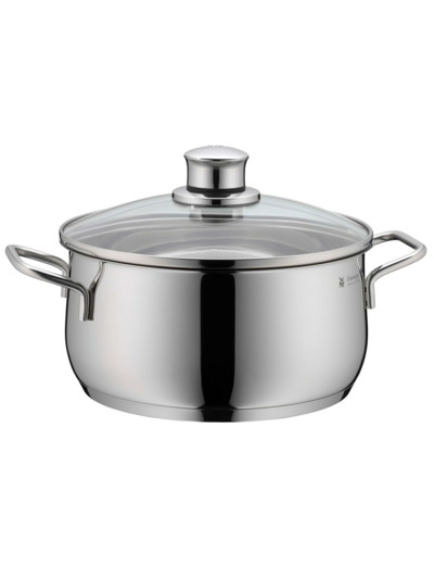 Diadem Plus low casserole 20 cm w.lid