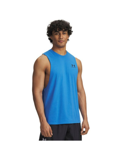 Men's UA Left Chest Cut Off Tank