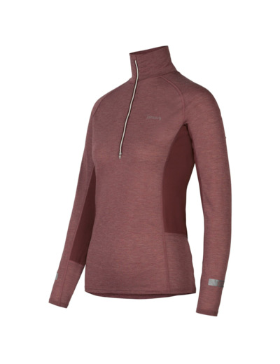 Aerial Wool Mix Half Zip Top 2.0