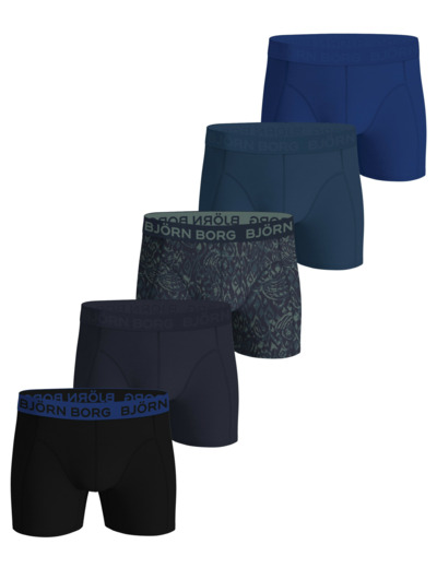 COTTON STRETCH BOXER 5p