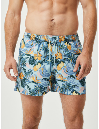BORG PRINT SWIM SHORTS