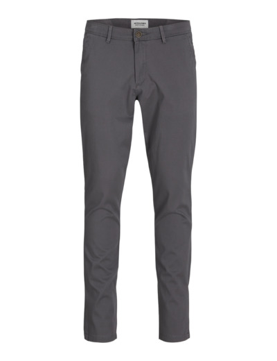 Grey regular fit chinos