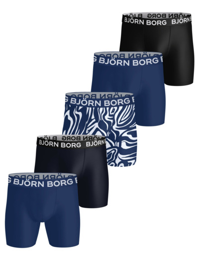 SPORTS MICROFIBER BOXER 5p