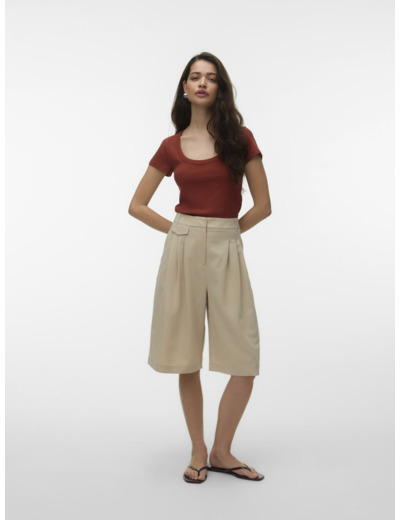 Tight Fit U-Neck CAP Sleeves (C/S)