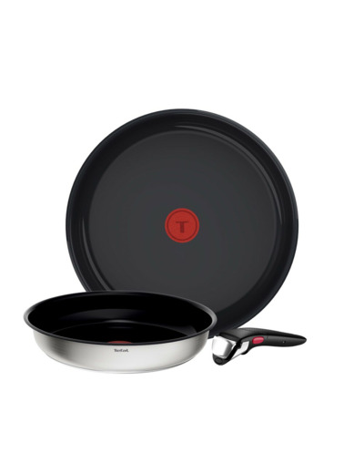 Ingenio G7 Emotion Brushed Ceramic 3 pcs set Frypans 24/28cm