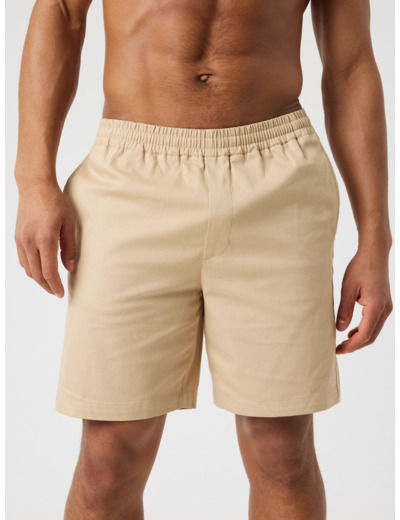 CENTRE WOVEN DRAWSTRING SHORTS