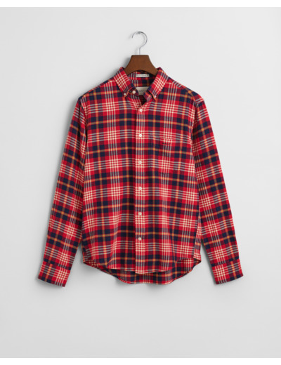 Regular Flannel Plaid Shirt