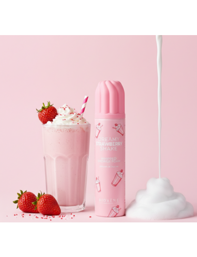 Biovène DREAMY STRAWBERRY SHAKE Whipped Shower Foam