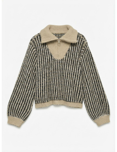 Oversize Fit High Neck Long Sleeves (L/S)