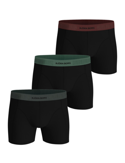 ORGANIC COTTON STRETCH BOXER 3p