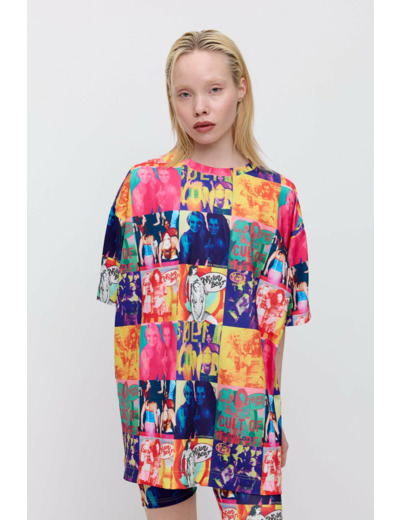 Nylon Oversized T-shirt