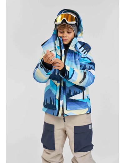 Nuorten vedenpitävä laskettelutakki ReimaTec Tirro