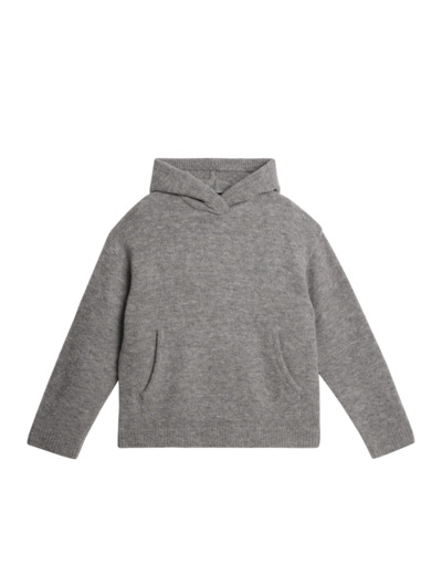 Broon Alpaca Blend Hoodie FMKW11648 U218