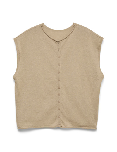 Relaxed Fit O-Neck Sleeveless (S/L)