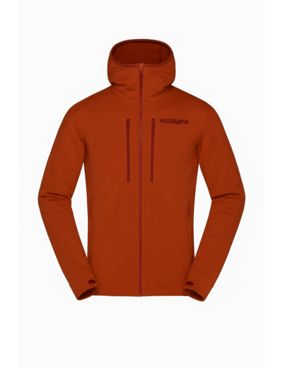 trollveggen Powerstretch Pro Zip Hood (M)