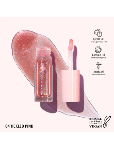 MOIRA Glow Getter Hydrating Oil 004 Tickled Pink
