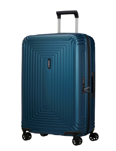 Neopulse Luggage, Metallic black and matte blue