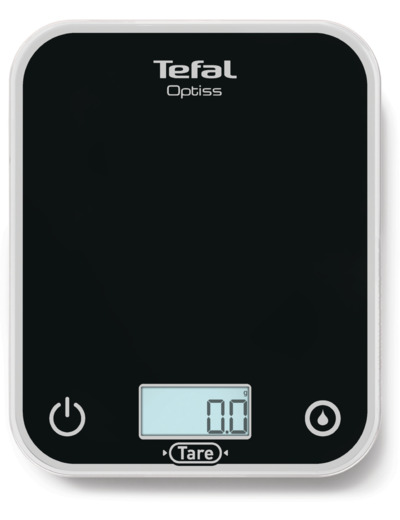 Kitchen scale black Optiss