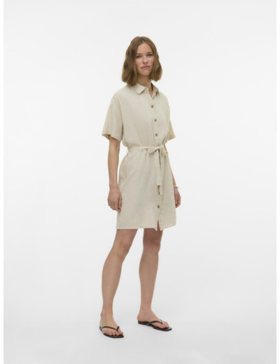 Loose Fit China Collar Short Sleeves (S/S)