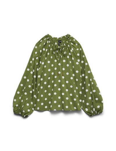 Regular Fit Tied Neck Long Sleeves (L/S)