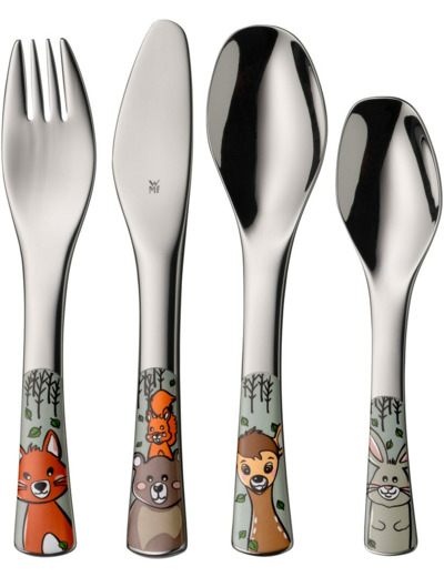 Forest Friends, Kids Cutlery Set, 4pcs