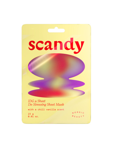 Scandy IDG a Sheet De-Stressing Sheet Mask 1 pc