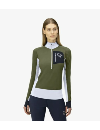 lofoten corespunUll Zip Polo (W)