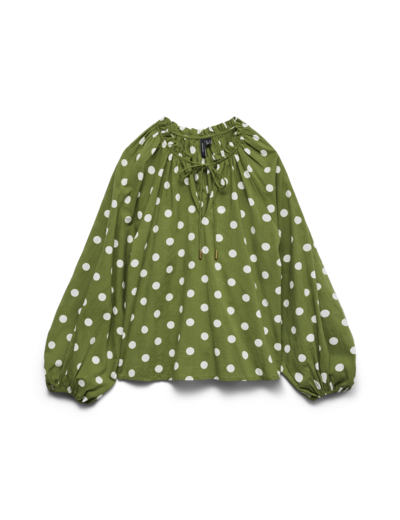 Regular Fit Tied Neck Long Sleeves (L/S)