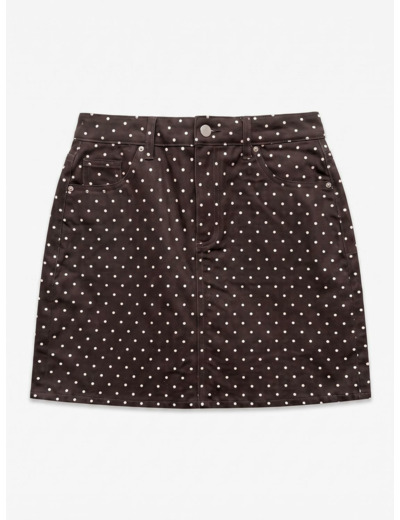 VMMAY HR SHORT AOP DNM SKIRT