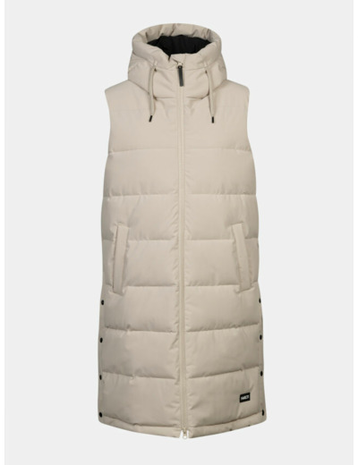 Halti naisten pitkä puffer liivi