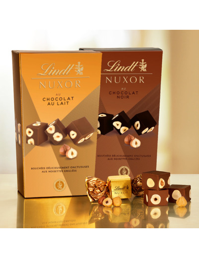 Nuxor White or Dark Chocolates  150g -50% from Oultet price