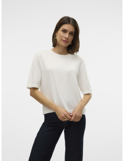 Oversize Fit O-Neck 2/4 Sleeves (2/4)