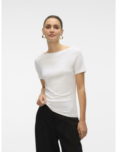 Regular Fit Boat Neck Short Sleeves (S/S)