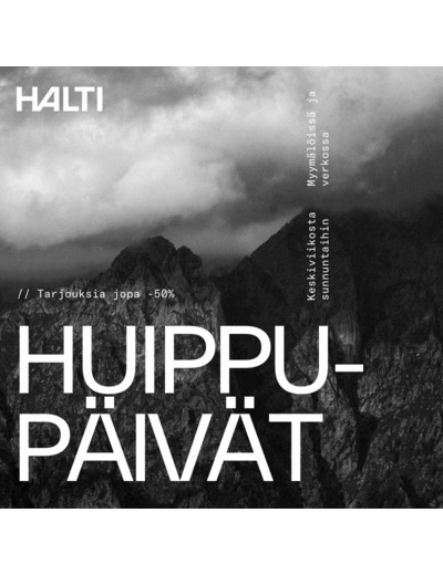 Halti Peak Days 22.4.-26.4.