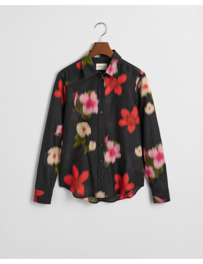 Reg Floral CTN Silk Shirt