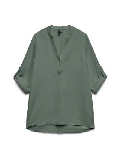 Loose Fit V-Neck 3/4 Sleeves (3/4)