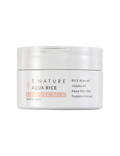S.NATURE AQUA RICE CLEANSING BALM 90ml