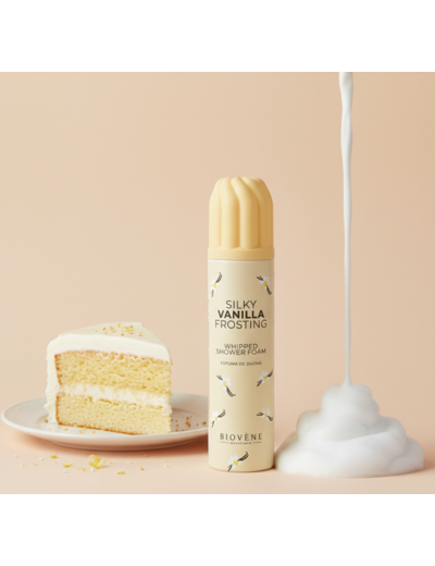Biovène SILKY VANILLA FROSTING Whipped Shower Foam