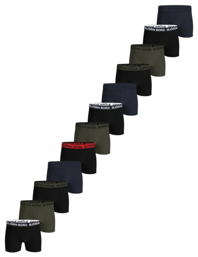COTTON STRETCH BOXER 12p