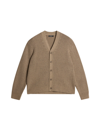 Twin Plated Knit Cardigan FMKW11634 E116